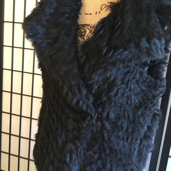 Marc by Marc Jacobs Rabbit Fur Vest - Picture 5 of 5